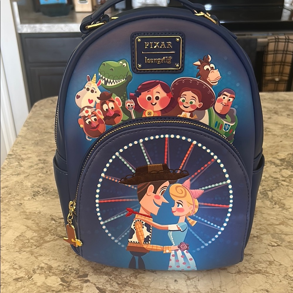 Loungefly Blue Toy Story Backpack